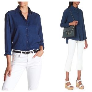 J Brand Pacific cotton and silk-blend shirt